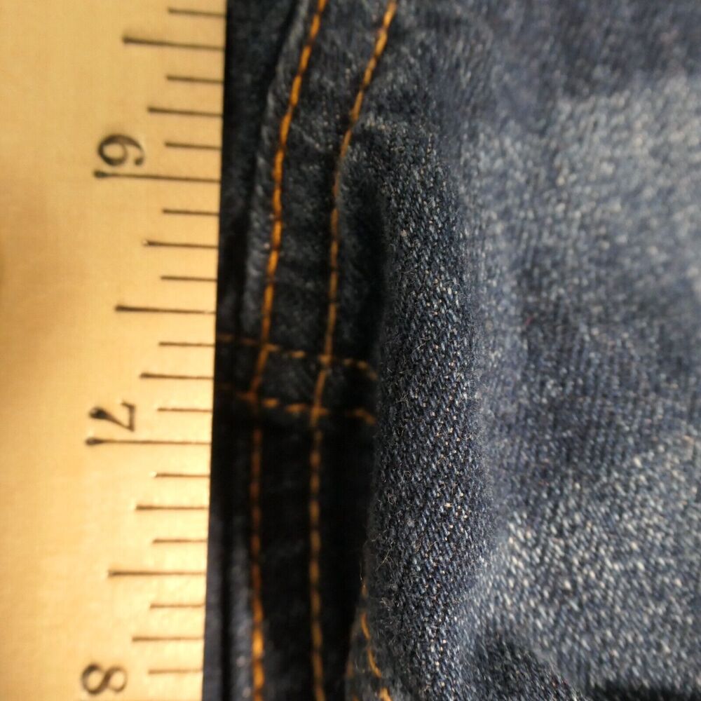 Hollister Jean Shorts Womens 27 Blue Pockets Denim Cuffed Distressed Casual - Picture 7 of 11
